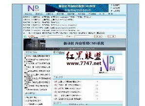 新動軟萬能網站內容管理系統 v9.1 帶標簽幫助的網站CMS功能詳解